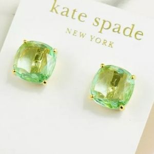 KATE♠️SPADE NWT Light Green Stud Earrings